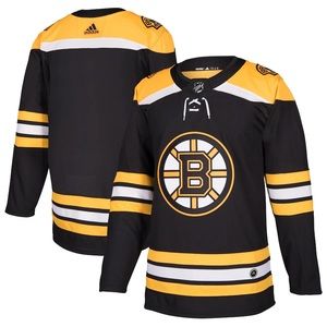 Men's Boston Bruins adidas Black Home Authentic Blank Jersey Never Worn